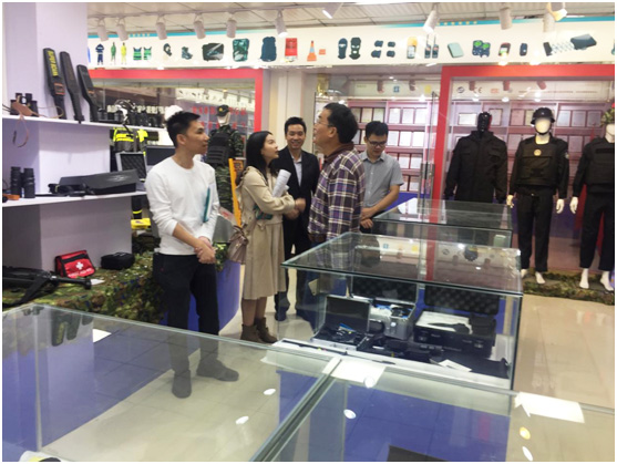 東城政法辦領（lǐng）導考察指導（dǎo）守門（mén）神（shén）科技集團“平安文化”建設情況（kuàng）