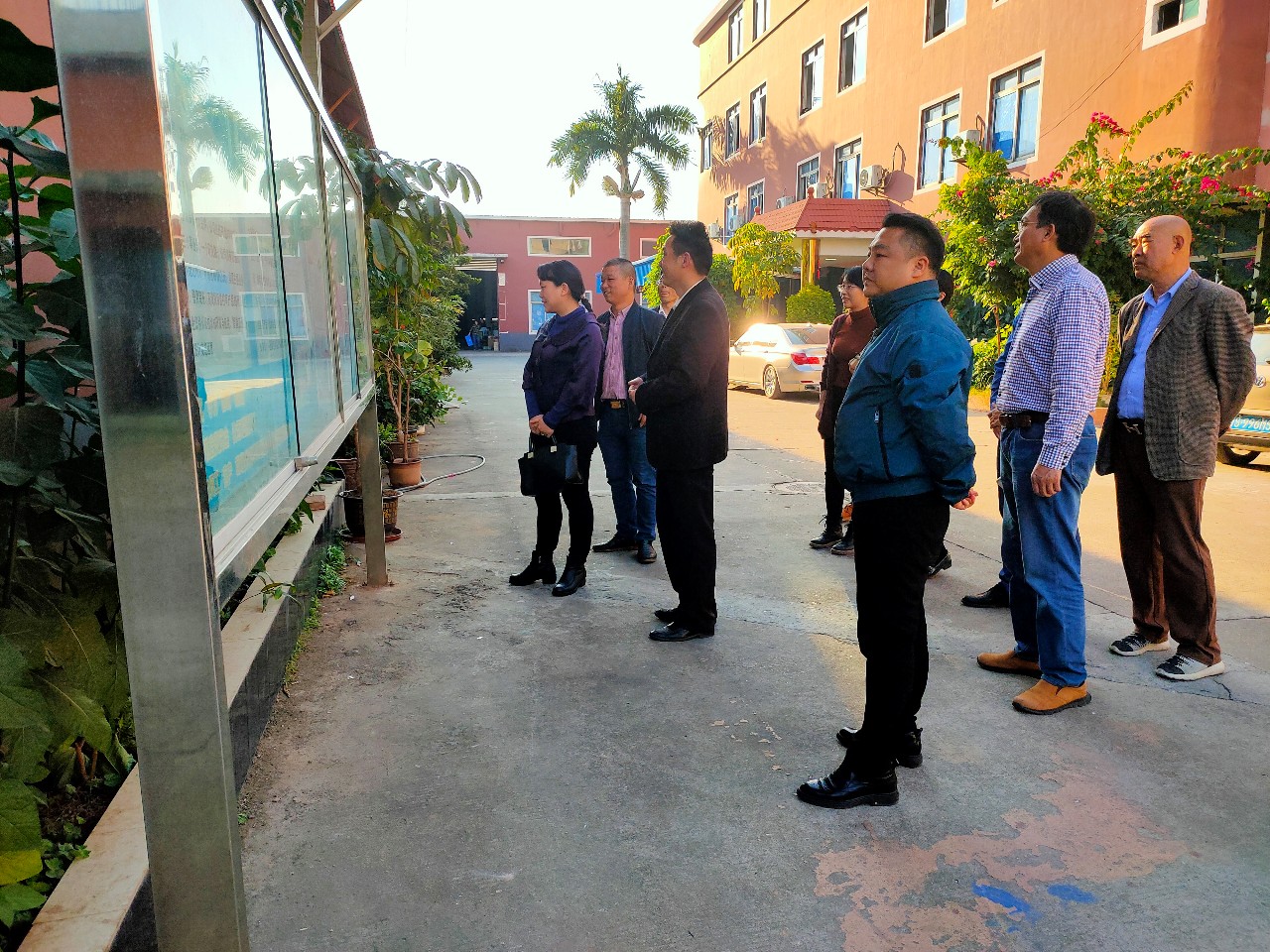 東（dōng）城政法委領導率隊考察指導天美mv星空mv免费观看科技集團“平安文（wén）化”建設情（qíng）況