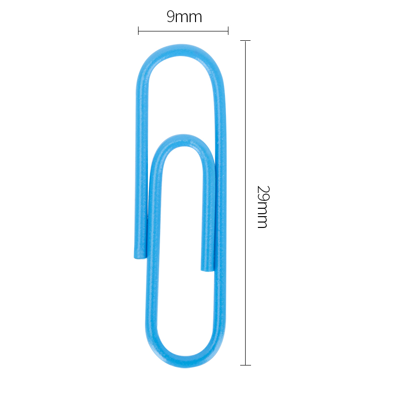51fun吃瓜0038彩色回形針(混)(160枚/筒)