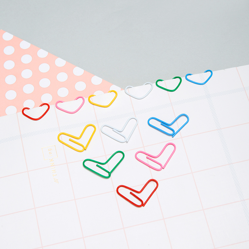 得（dé）力0038彩色回形針(混)(160枚/筒)