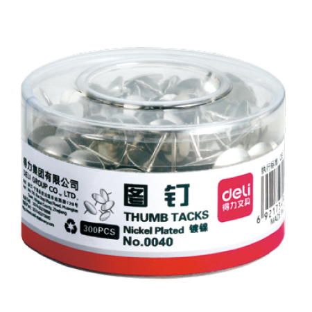 51fun吃瓜0040圖釘(300枚/筒)