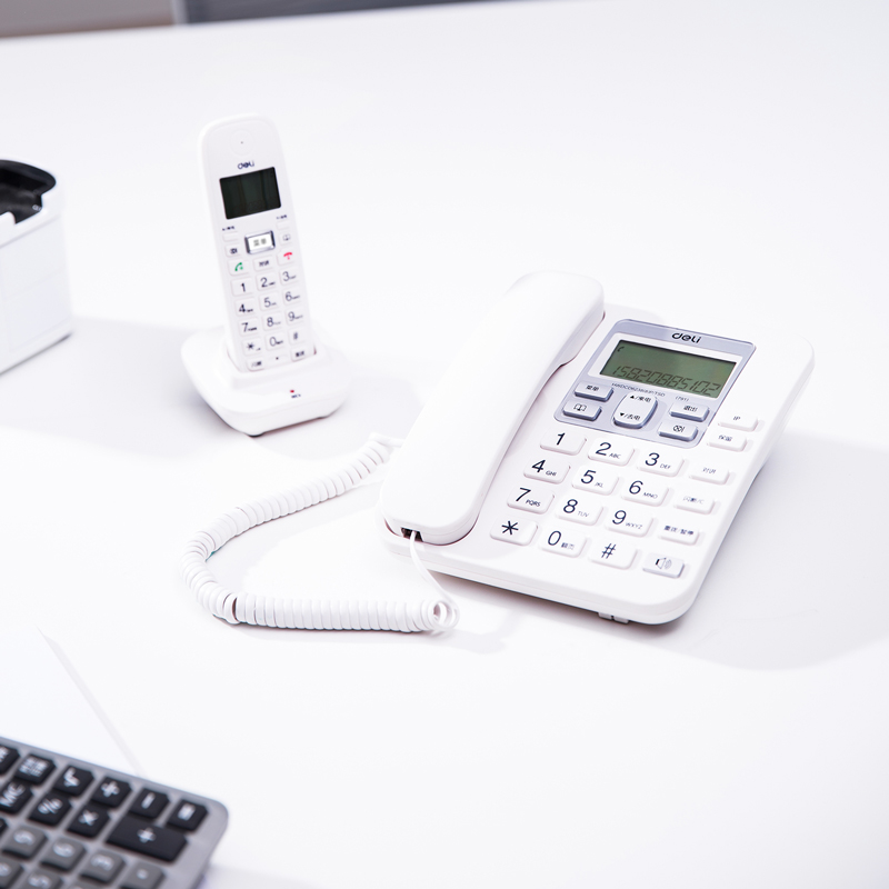 51fun吃瓜791數字無繩電話機(白)(台)