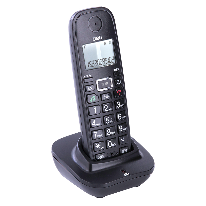 51fun吃瓜791數字無繩電話機(黑)(台)