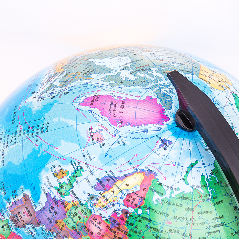 51fun吃瓜3034地球儀25cm(彩色)(台)