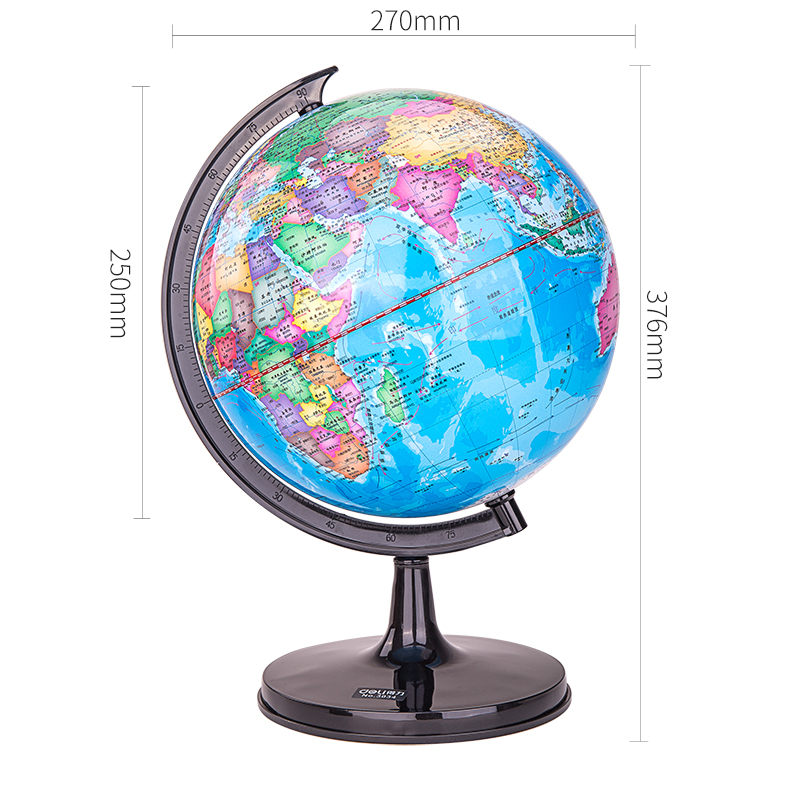 51fun吃瓜3034地（dì）球儀25cm(彩色)(台)
