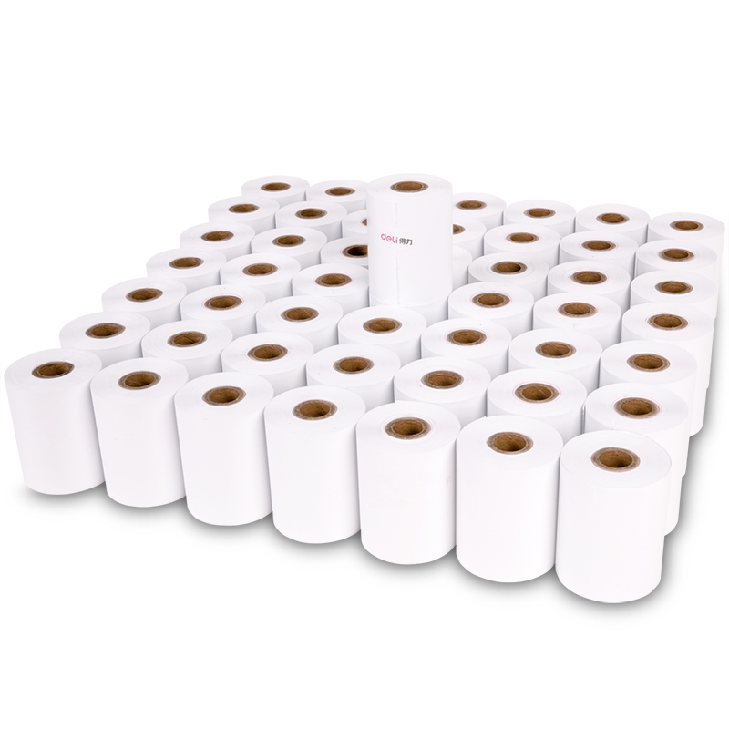 51fun吃瓜3205雙膠收（shōu）銀紙(白)75mm*60mm*29m(箱)