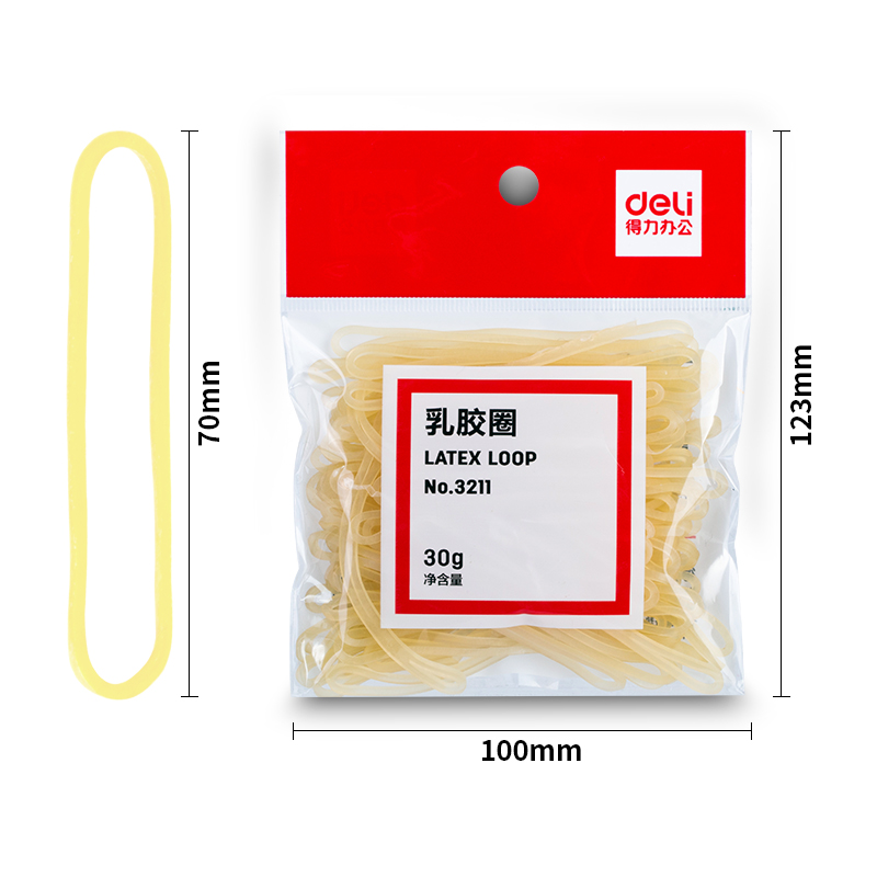 51fun吃瓜3211乳膠圈(微黃)(30g/包)