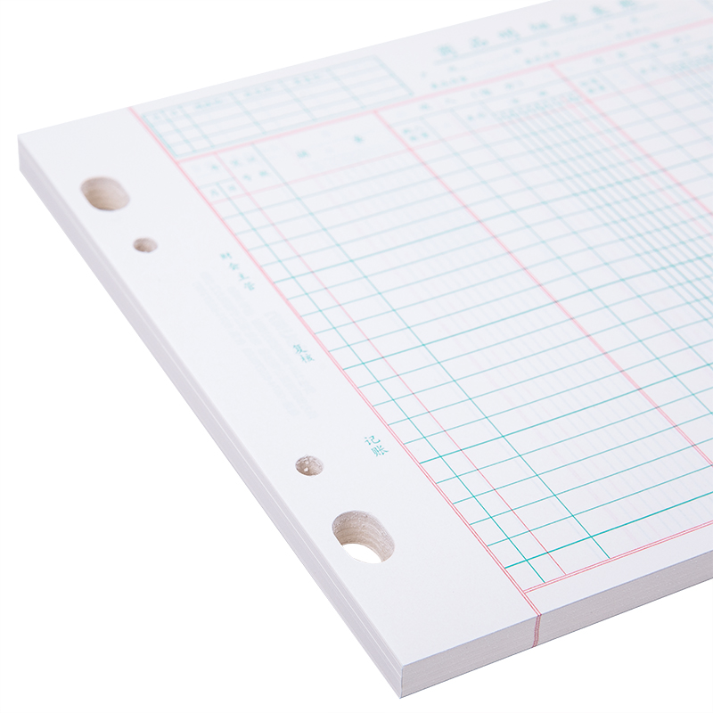 51fun吃瓜3456商品明細分類賬(藍)-100張--16K(本)