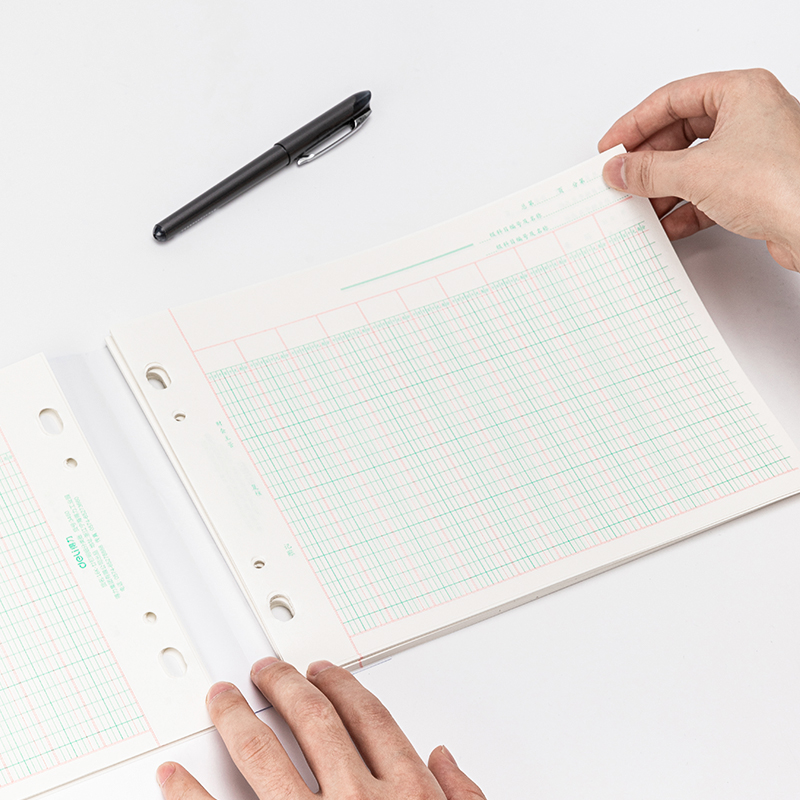 51fun吃瓜3460廿欄（lán）明細分類賬(藍)-100張--16K(本)