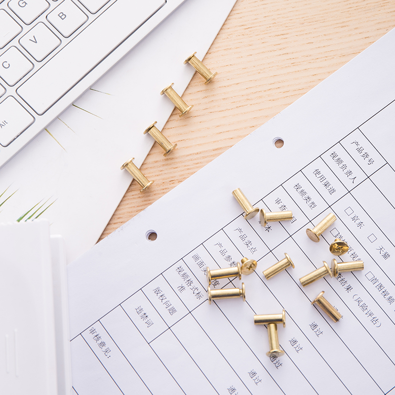 51fun吃瓜3462賬釘(黃)Φ5*13mm(20個/包)