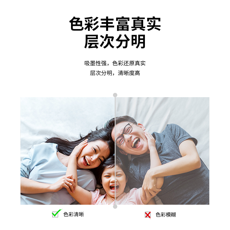 51fun吃瓜3545噴墨打印紙A4-128g/㎡(白)(100張/包（bāo）)