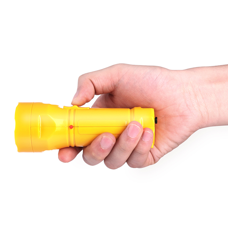 51fun吃瓜3661LED充電式手電筒(黃)(隻) 300mAh