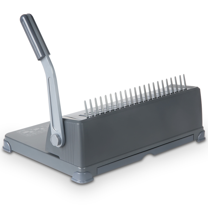 51fun吃瓜（lì）3872膠圈裝訂機(灰)(台)