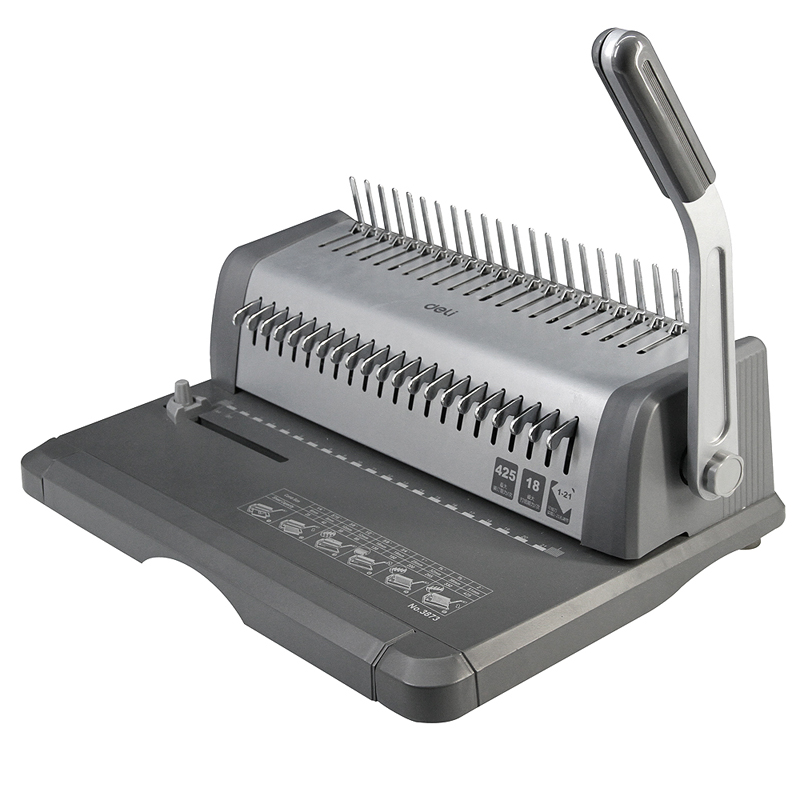 51fun吃瓜3873膠圈裝訂機(灰)(台（tái）)