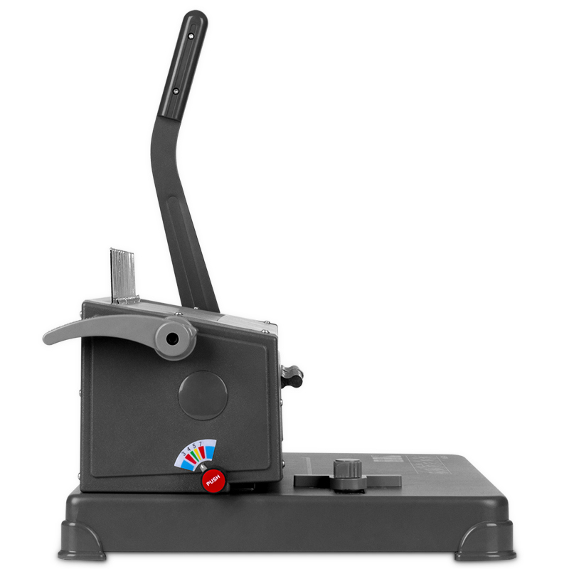 51fun吃瓜3874膠圈裝訂機(灰)(台)