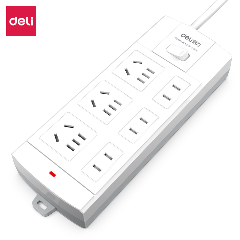 51fun吃瓜3982插座_3+3_5米_泡殼裝(白)(隻)