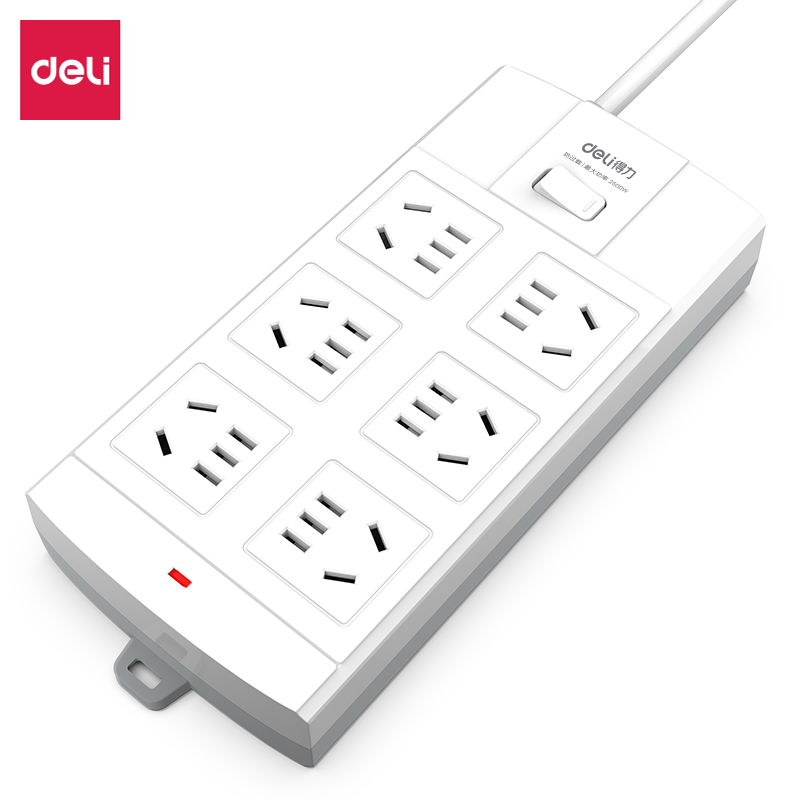 51fun吃瓜3995插座_6組_3米_泡殼（ké）裝（zhuāng）(白)(隻（zhī）)