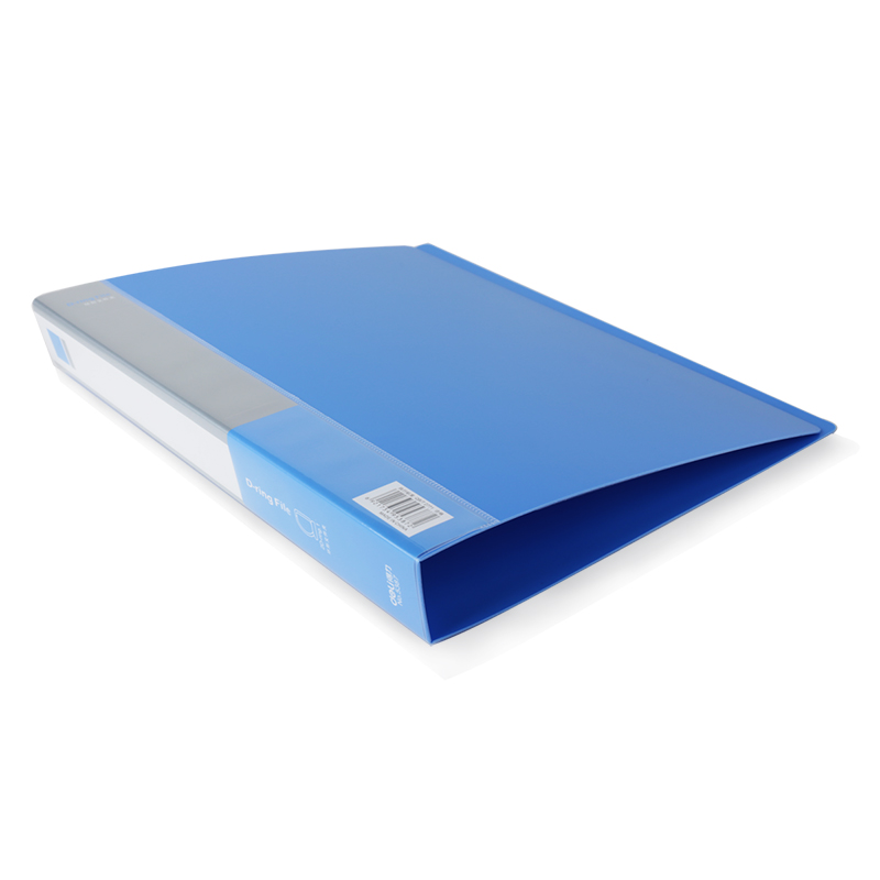 51fun吃瓜5387_D形2孔夾-A4紙專用款(天藍)(個)