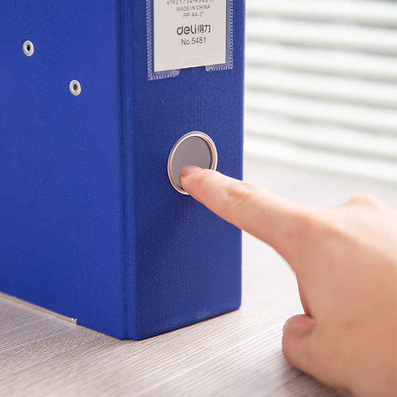得（dé）力5481_3寸經濟型快勞夾(藍)(個)
