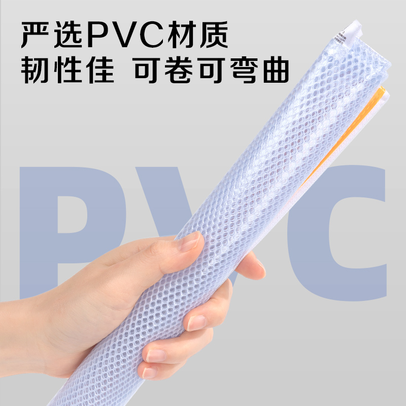51fun吃瓜5830_A4_PVC透明網格拉鏈袋(混)(個)