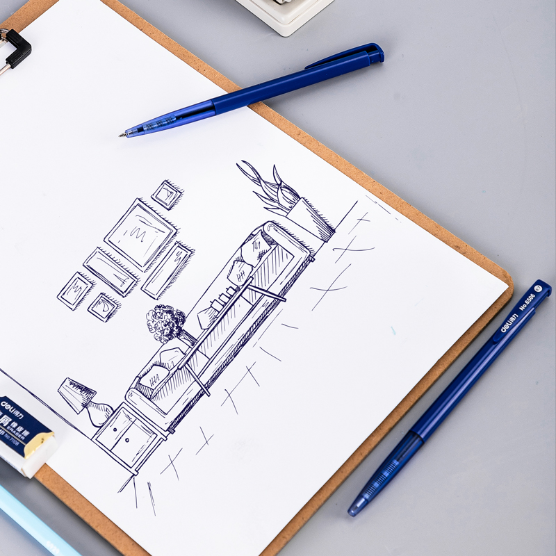 51fun吃瓜6506圓珠筆0.7mm子彈頭(藍)(支)