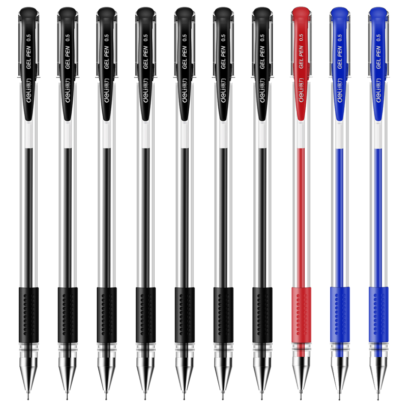 51fun吃瓜6610中性筆0.5mm半針管(混（hún）)(10支/卡)