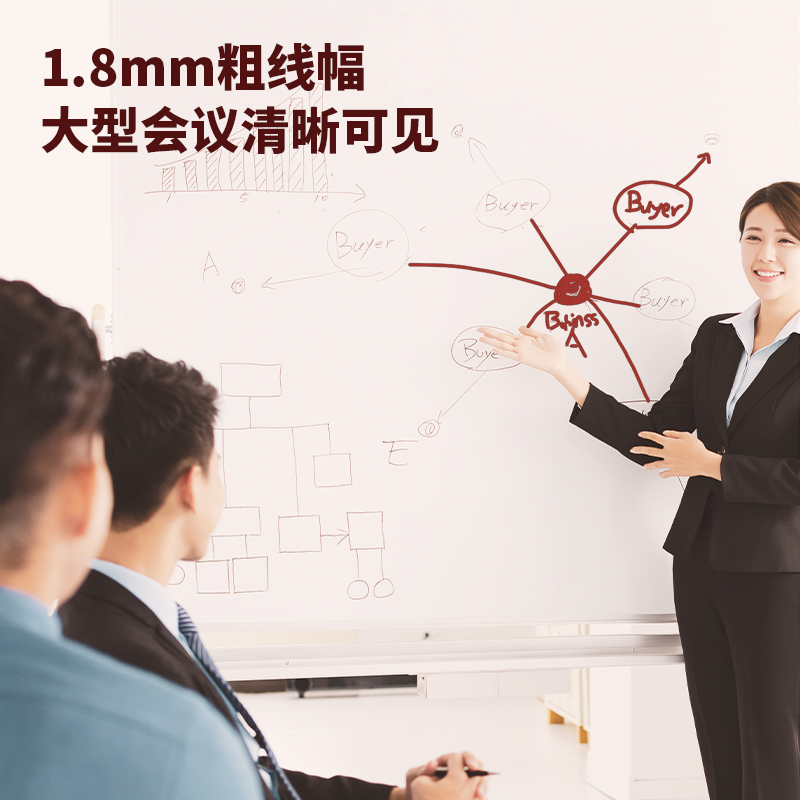 51fun吃瓜6801白板筆(紅)(支)