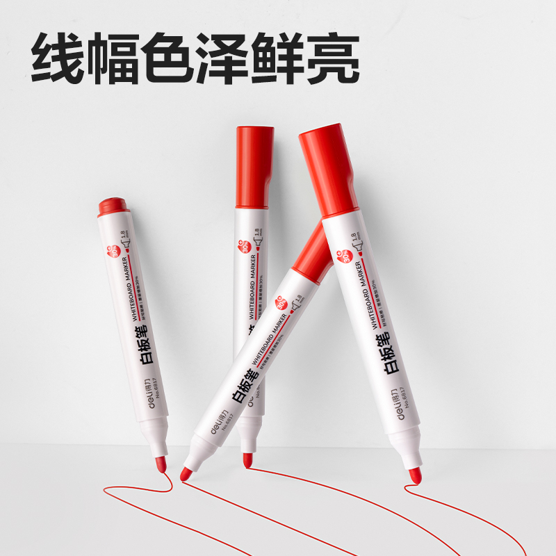 51fun吃瓜思達6817優逸白板筆(紅)(支)