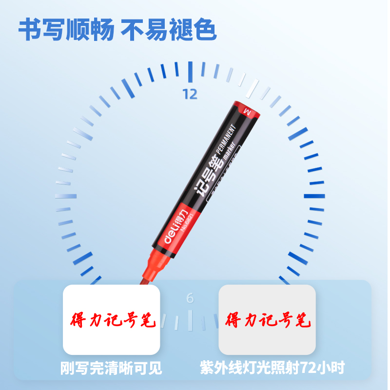 51fun吃瓜思達6821記號筆(紅)(支（zhī）)