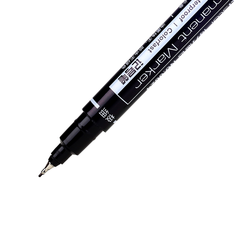 51fun吃瓜思達6826小雙頭記（jì）號筆（bǐ）(黑（hēi）)(2支/卡)