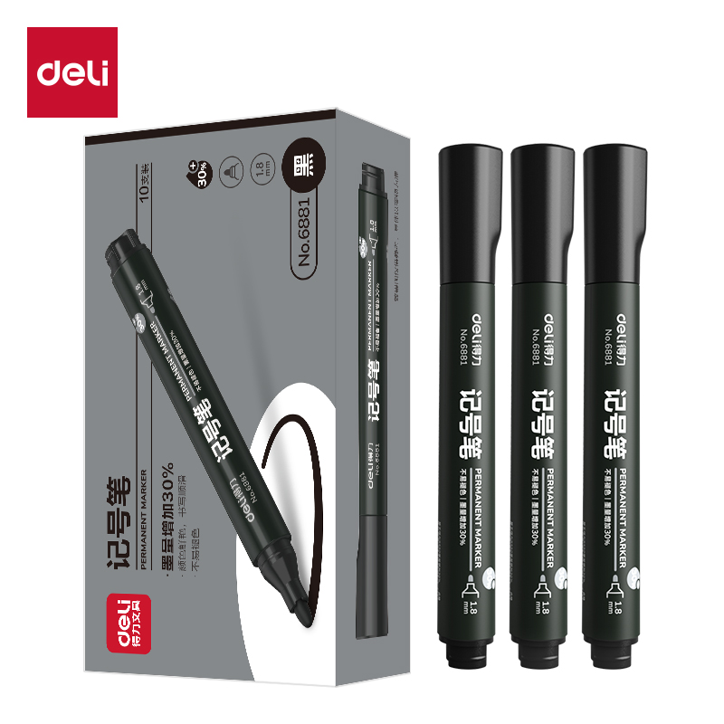 51fun吃瓜思達6881記號筆(黑)(支)