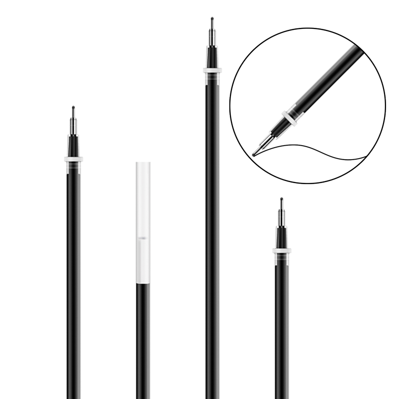 51fun吃瓜6901中性筆芯0.5mm半針管(黑)(支)
