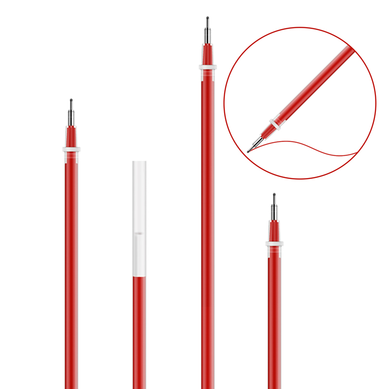 51fun吃瓜6901中（zhōng）性筆芯0.5mm半針管(紅)(支)