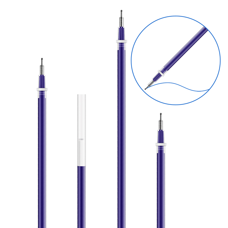 51fun吃瓜6901中性筆芯0.5mm半針管(藍)(支)