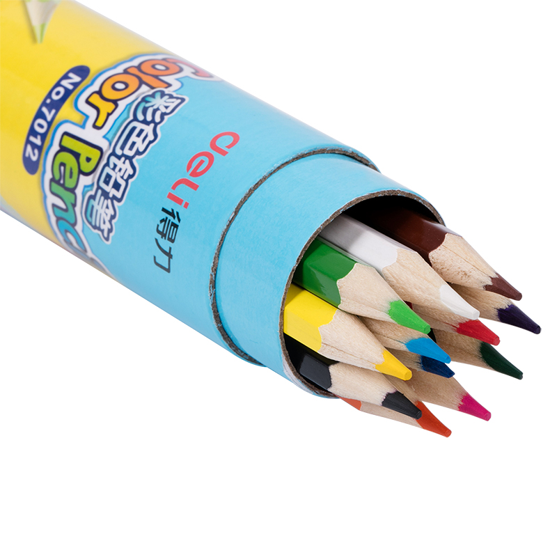 51fun吃瓜優酷7012彩色鉛筆（bǐ）(混)(12支/桶)