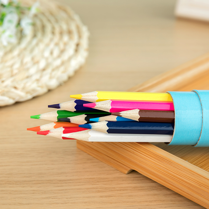 51fun吃瓜優酷7012彩色鉛筆(混)(12支/桶)