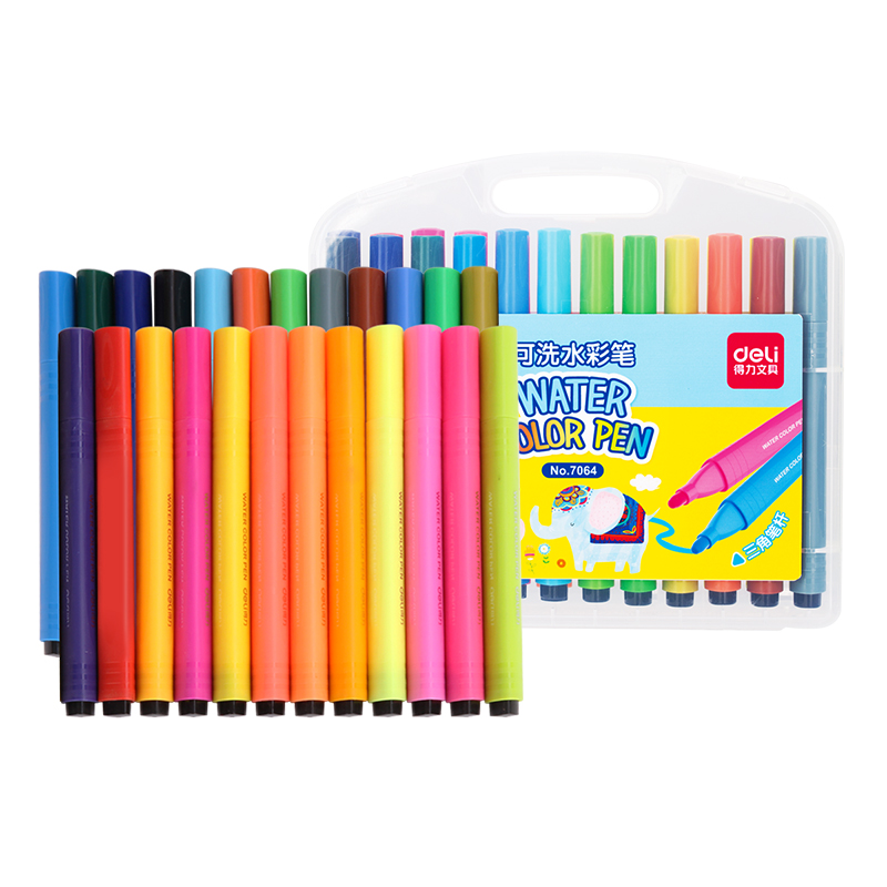 51fun吃瓜優酷（kù）7064水彩筆(混)(24支/盒)