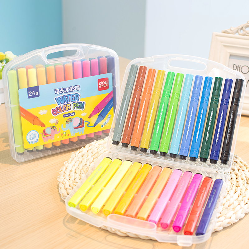 51fun吃瓜優酷7064水彩（cǎi）筆(混)(24支/盒)