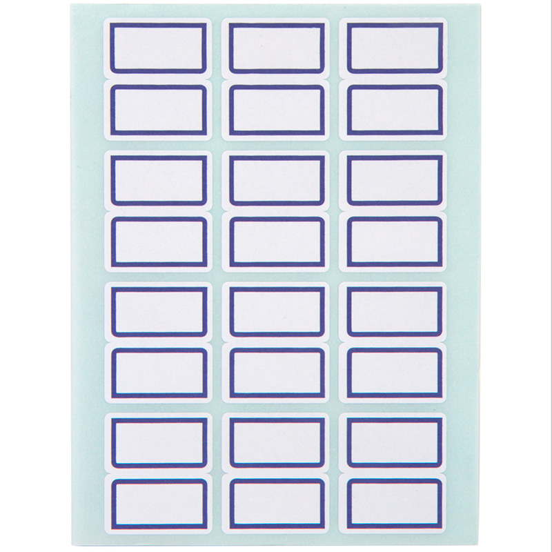 51fun吃瓜7194自粘（zhān）性標貼(藍（lán）色分欄)(24*27mm)(本)