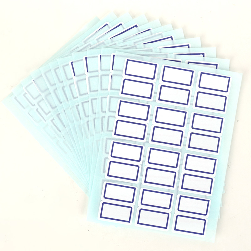 51fun吃瓜7194自（zì）粘性標貼（tiē）(藍（lán）色分欄)(24*27mm)(本)