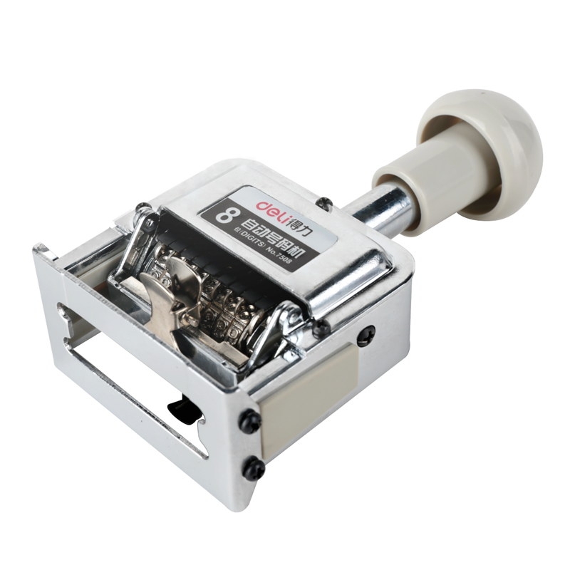 51fun吃瓜7508八位自動號碼機(白)(台)