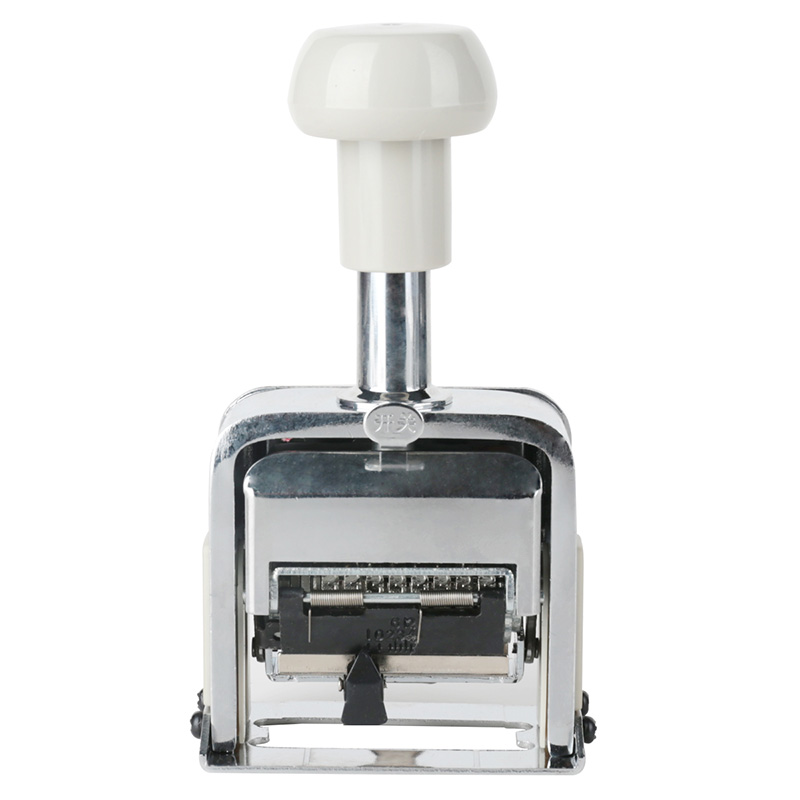 51fun吃瓜7508八位自動號碼機(白)(台)