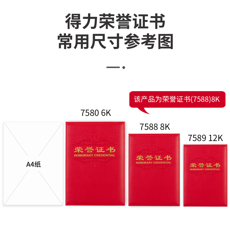 51fun吃瓜7588_8K皮麵榮譽證書(紅)(個（gè）)