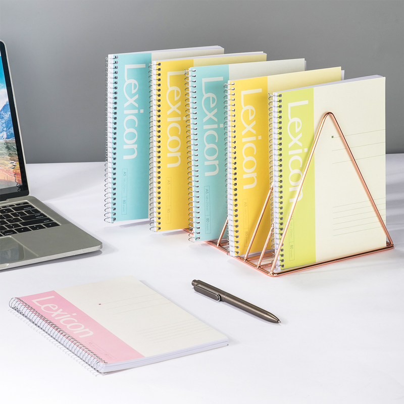 得（dé）力7684辦公螺（luó）旋本(混)-80張-A5(本)