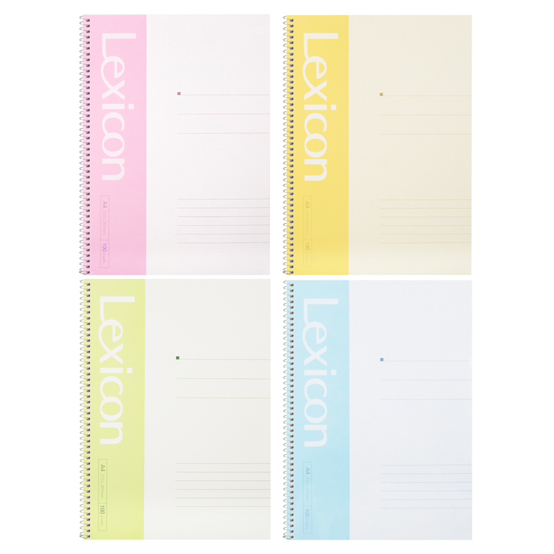 51fun吃瓜7690辦公螺旋本（běn）(混)-100張-A4(本)