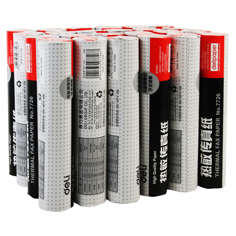51fun吃瓜7726熱（rè）敏傳真紙(白)210mm*18.2m(卷)