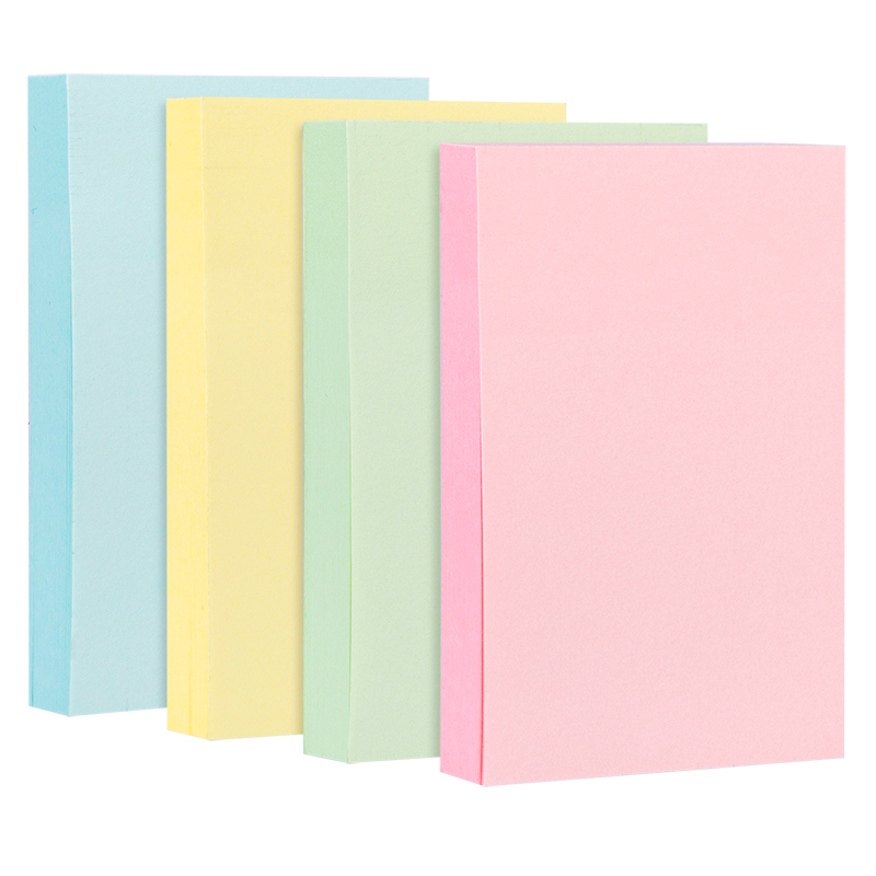 51fun吃瓜7736宜優彩（cǎi）色記事貼76*51mm100張(混)(袋)