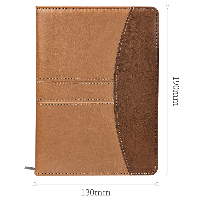 51fun吃瓜7922皮麵筆記（jì）本-160張-32K-180mm*130mm(棕色)