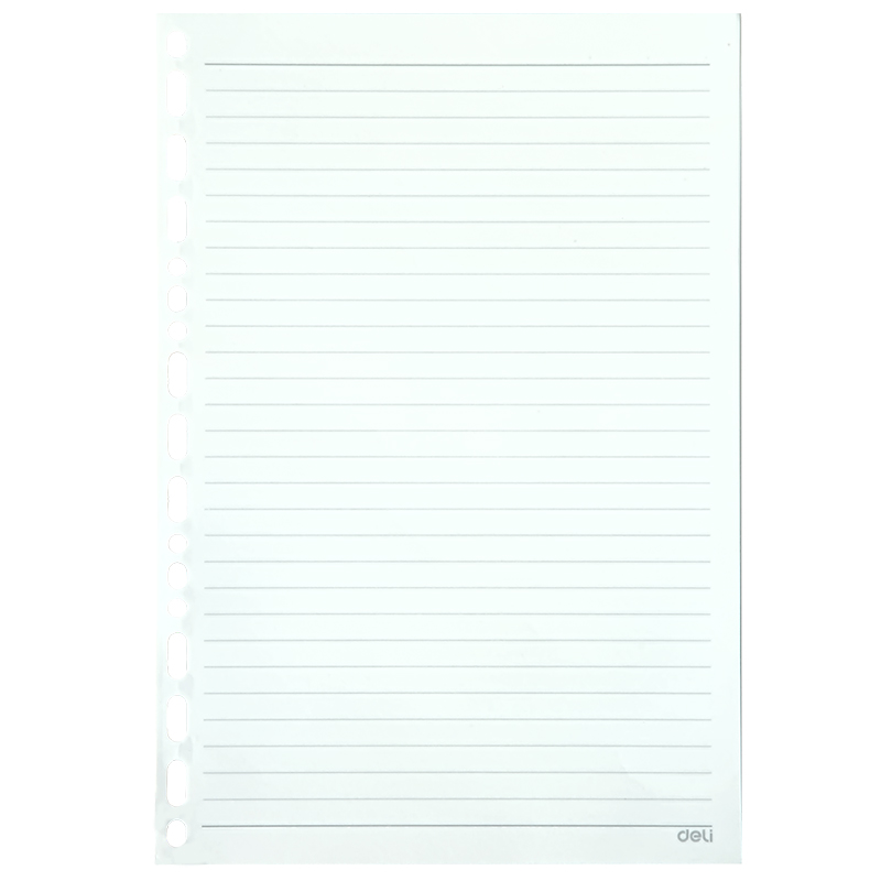 得（dé）力（lì）7937象牙白活頁替芯（xīn）(深藍)-90張-16K(本)