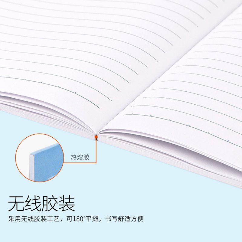 51fun吃瓜7956辦公膠裝本(混)-32張-32K(本)